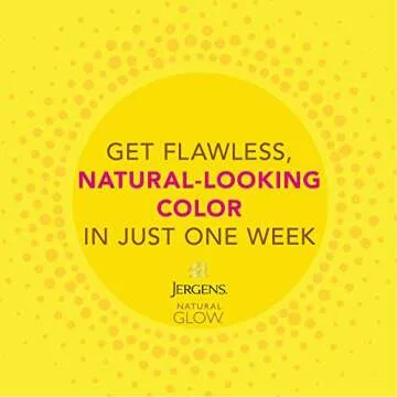 Jergens Natural Glow Self Tanner Body Lotion with Hydration