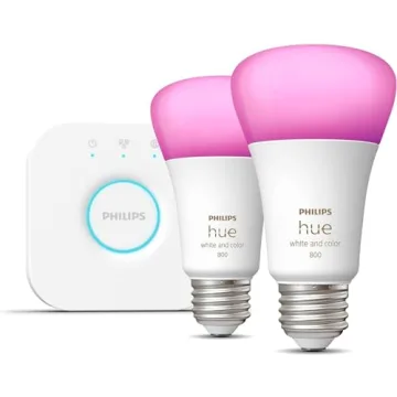 Philips Hue Smart Light Starter Kit with Voice Control