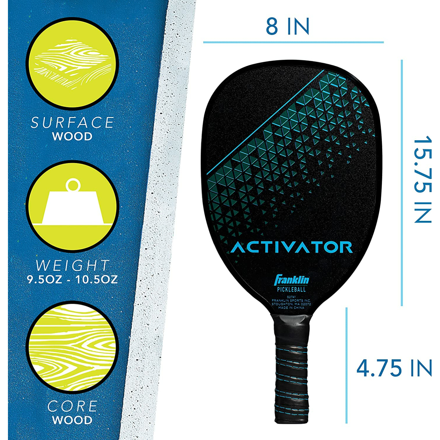 Franklin Sports Pickleball Paddle for All Skill Levels