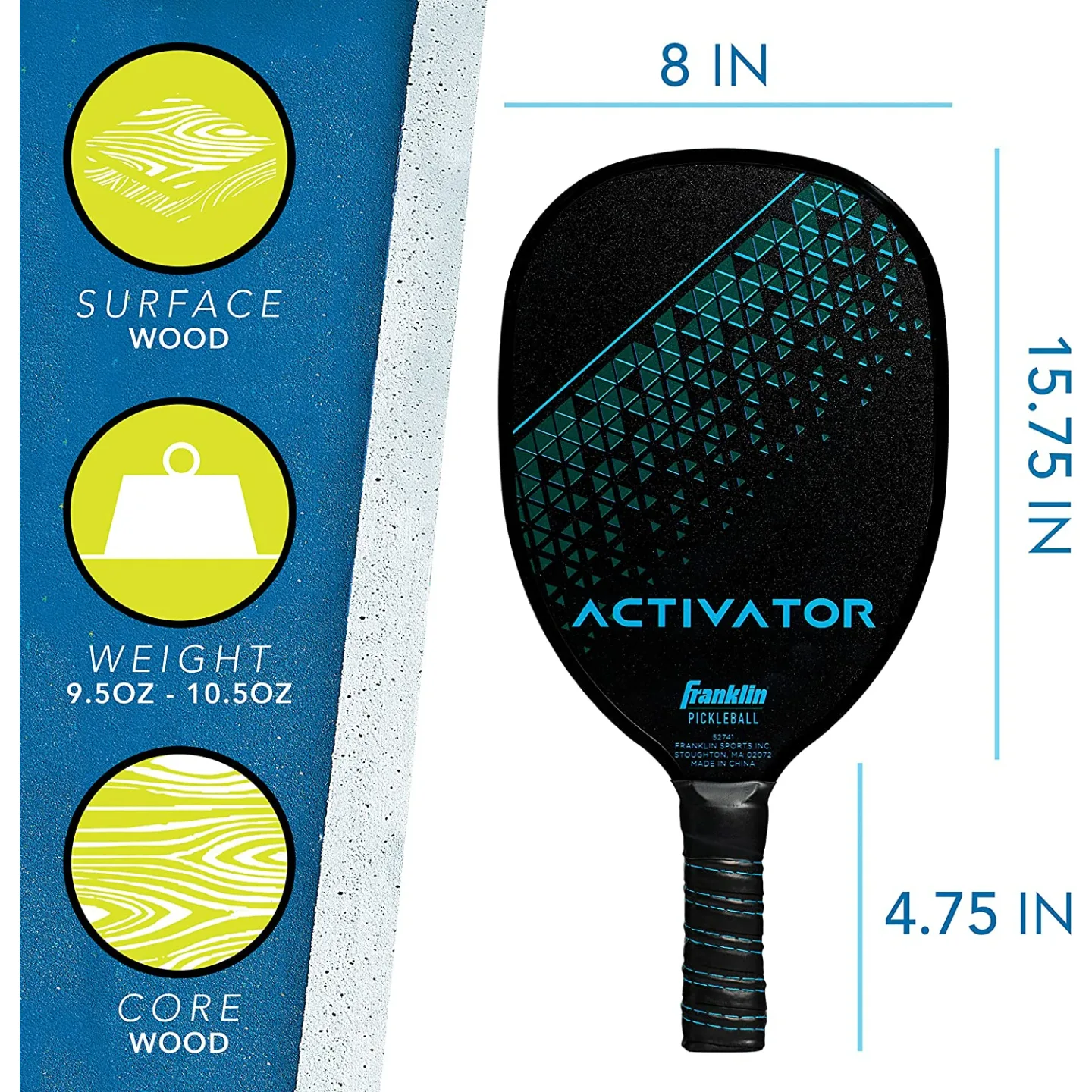 Franklin Sports Pickleball Paddle for All Skill Levels