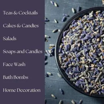 Bulk Dried Lavender Flowers for Culinary Uses and Gifts