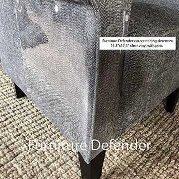 Furniture Defender Cat Scratch Deterrent No-Adhesive Guards