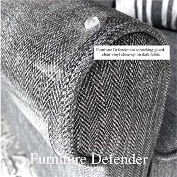 Furniture Defender Cat Scratch Deterrent No-Adhesive Guards