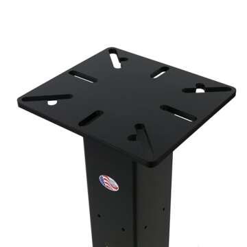 Trick-Tools Versa-Mount Heavy-Duty Mobile Vise and Grinder Floor Pedestal, Made in the USA