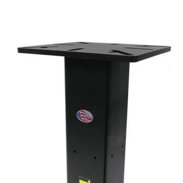 Trick-Tools Versa-Mount Heavy-Duty Mobile Vise and Grinder Floor Pedestal, Made in the USA