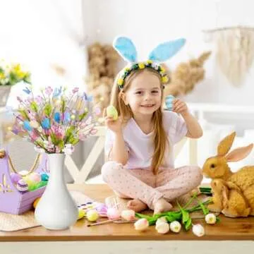 JIALEIXI Easter Decorations – 5PCS Spring Centerpiece Decor