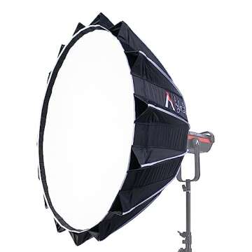 Aputure Light Dome III Studio Reflector Softbox with All-New Quick-Folding Design Bowens Mount with ...