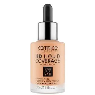 Catrice | HD Liquid Coverage Foundation | High & Natural Coverage | Vegan & Cruelty Free (038 | Hone...
