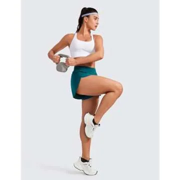 Buy CRZ YOGA Dolphin Athletic Shorts for Women Today