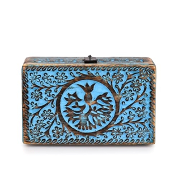 BHAVATU Wooden Jewelry Box - Elegant Storage Solution