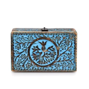 BHAVATU Wooden Jewelry Box - Elegant Storage Solution