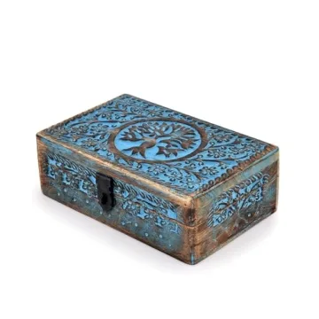 BHAVATU Wooden Jewelry Box - Elegant Storage Solution