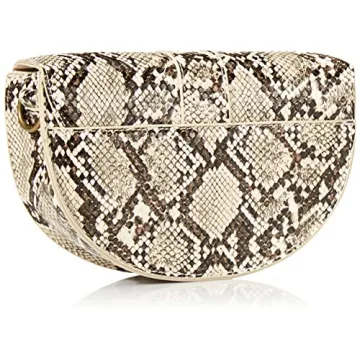 The Drop Women's Helen Saddle Crossbody Bag Sand, One Size