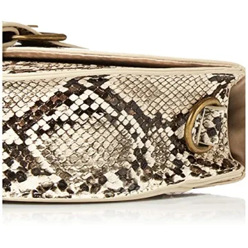 The Drop Women's Helen Saddle Crossbody Bag Sand, One Size