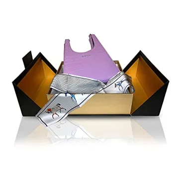 Ari & Aries Vegan Leather Shoulder Bag with Silk Scarf