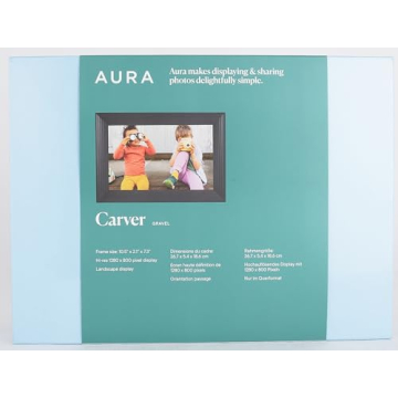 Aura Carver Smart Digital Frame 10.1 Inch HD WiFi Cloud