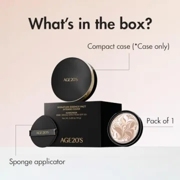 AGE20'S Signature Essence Pact SPF 50+ | Natural Coverage
