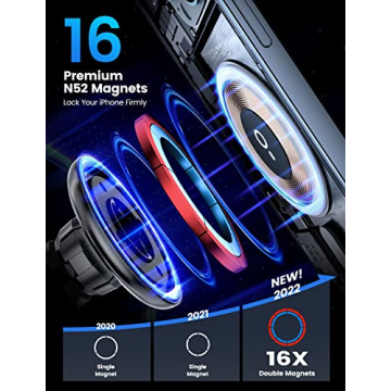 Top eSamcore Retractable Car Mount for MagSafe Case