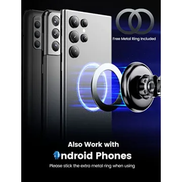 Top eSamcore Retractable Car Mount for MagSafe Case