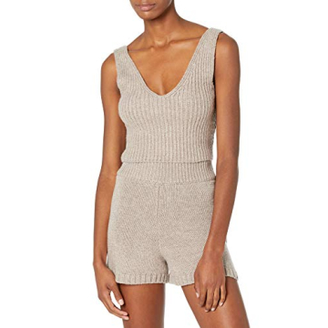 Stylish Sylvie Double V-neck Cropped Sweater Tank