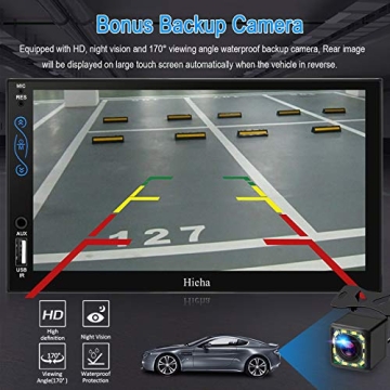 Hieha Car Stereo with Apple CarPlay and Android Auto