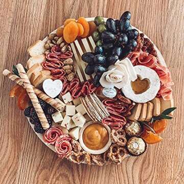 Eco-Friendly Charity Leaf Palm Leaf Plates - 10 Pack