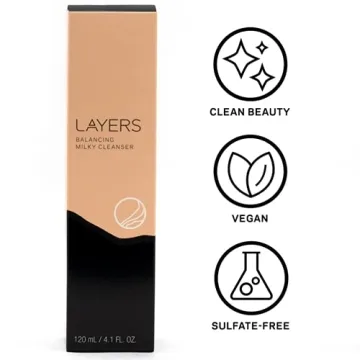 LAYERS Balancing Milky Cleanser for All Skin Types | Probiotic Skincare