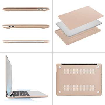 MOSISO MacBook Pro 13 inch Case with Webcam & Keyboard Cover