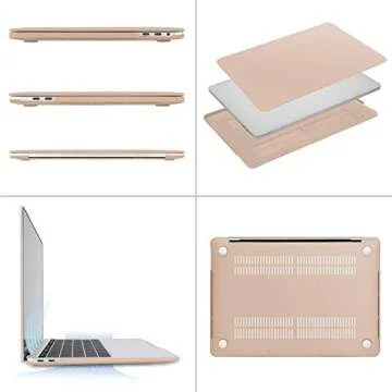 MOSISO MacBook Pro 13 inch Case with Webcam & Keyboard Cover