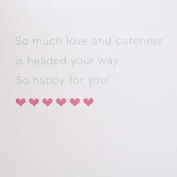 Hallmark Baby Shower Card for New Parents - Congrats!