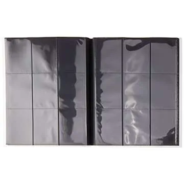 Stylish CardGuard Trading Card Pro-Folio - Holds 360 Cards, 9-Pocket Design