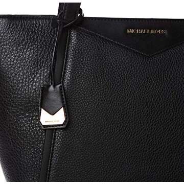 MICHAEL Michael Kors Whitney Small Top Zip Tote Black One Size