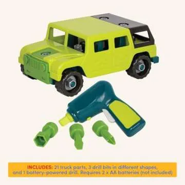 Battat Wonder Wheels Take Apart Airplane Toy for Kids