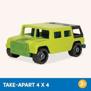 Battat Wonder Wheels Take Apart Airplane Toy for Kids