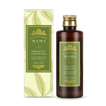 Kama Ayurveda Organic Neem Oil for Skin and Hair Care