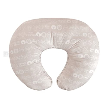 Organic Bare Naked Boppy Nursing Pillow - 100% Cotton, No Cover