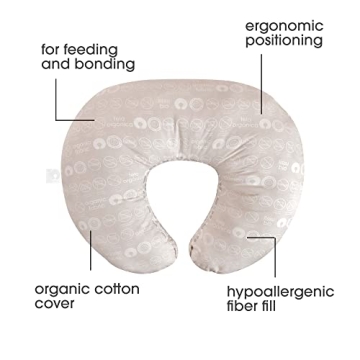 Organic Cotton Boppy Nursing Pillow for Comfortable Feeding
