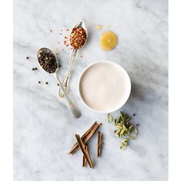 Rishi Tea Masala Chai Latte - Organic Black Tea Concentrate, Easy-to-Serve Hot or Iced Chai Mix - 32 fl oz Carton, 8 Servings (Pack of 12)