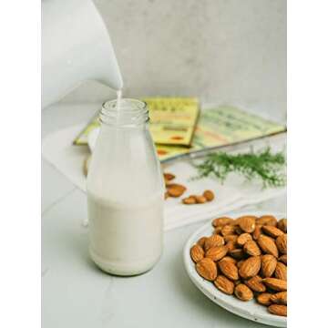 P&F Hemp Nut Milk Bag Reusable | All Natural | No More Microplastic and Toxic Chemicals | Better Than Cotton | Super Healthy Strainer for Making Yogurt/Ghee/Rice | Almond Cloth Filter | 13 X 12-Inches