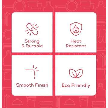 GUSTO 100 Pack Bamboo Skewers for Appetizers and Cocktails