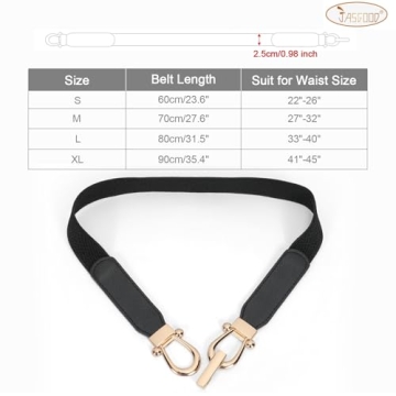 Stretchy Women's Waist Belts - Stylish & Versatile
