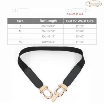 Stretchy Women's Waist Belts - Stylish & Versatile