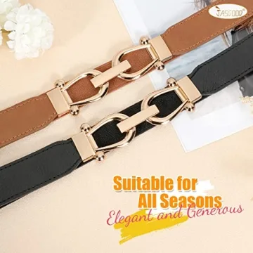 Stretchy Women's Waist Belts - Stylish & Versatile