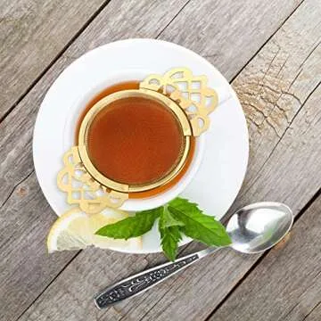 Elegant Hotop Empress Tea Strainers for Loose Leaf Tea