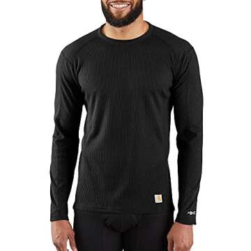 Carhartt Men's Size Base Force Midweight Classic Crew - Maximum Comfort & Performance