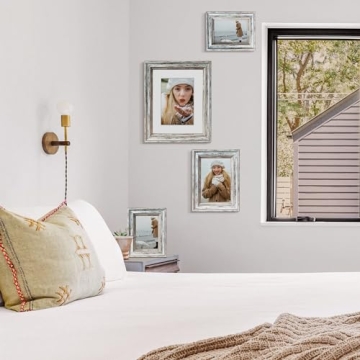 ArtbyHannah Rustic 5x7 Picture Frame Set – Stylish Gift