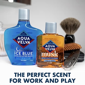 Aqua Velva Musk After Shave - Long Lasting & Refreshing