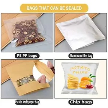 Yeler Tabletop Heat Sealer - Fast Plastic Sealing Machine