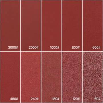 HongWay 300pcs 2 Inches Sanding Discs Pad Kit for Drill Sanding Grinder Rotary Tools with Backer Plate Shank and Soft Foam Buffering Pad, Sandpapers Includes 60-3000 Grit