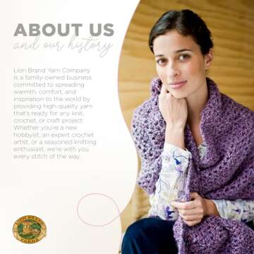 Lion Brand Yarn Homespun Yarn, Soft Bulky Yarn for Knitting, Crocheting, and Crafting, 1 Pack, Celestial Stripes